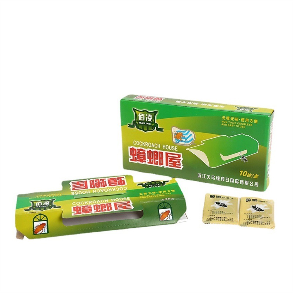 Miếng Dán Bẫy Gián / Côn Trùng Không Độc Hại Tiện Dụng Cho Gia Đình