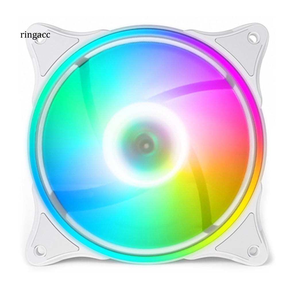 Quạt Tản Nhiệt CPU RGA 5V ARGB Hiệu Ứng Ánh Sáng Tốc Độ Cao Không Trơn Điều Khiển Nhiệt Độ Không Khí Thông Minh Cho PC