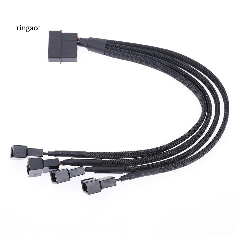 Dây Cáp Chuyển Đổi RGA 1 Sang 4 IDE 4Pin Cho CPU Máy Tính