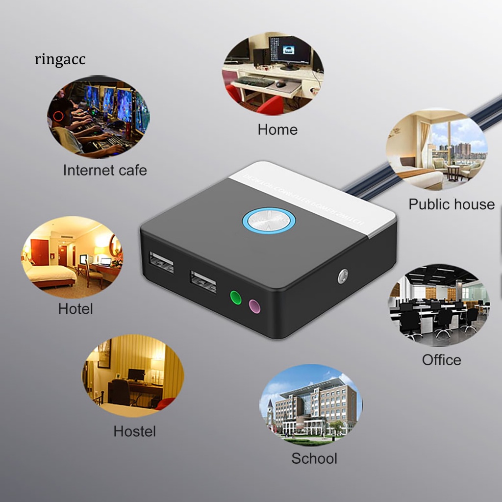 Bộ Chuyển Đổi Nguồn Điện 2 Cổng USB Cho Máy Tính Để Bàn