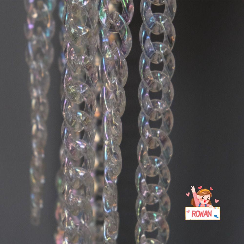 Dây Xích Acrylic Trong Suốt Nhẹ Thay Thế Cho Túi Xách Nữ