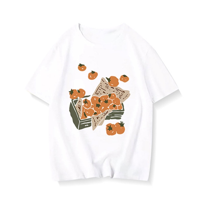 Áo thun NRVP 100% cotton tay ngắn phong cách Hàn Quốc