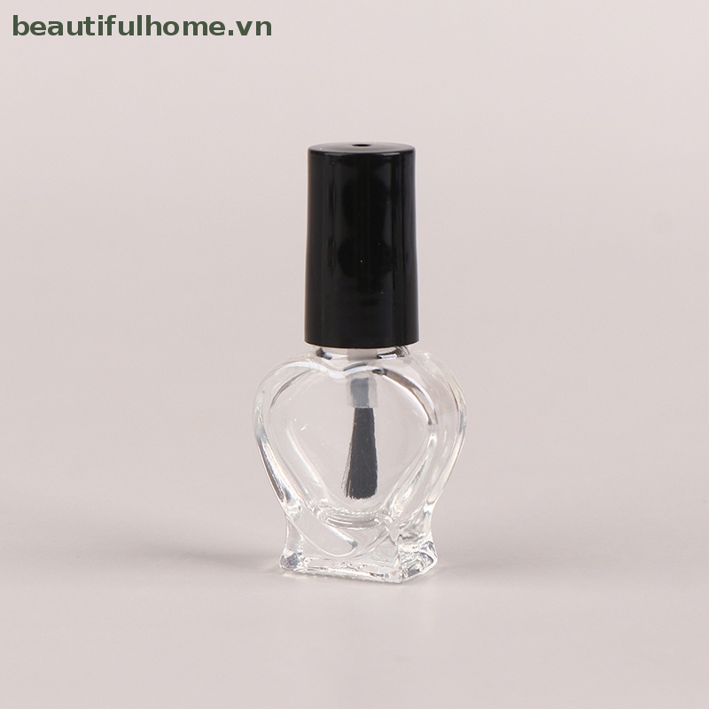 Lọ Thủy Tinh Rỗng Trong Suốt Đựng Gel Sơn Móng Tay Có Thể Đổ Đầy