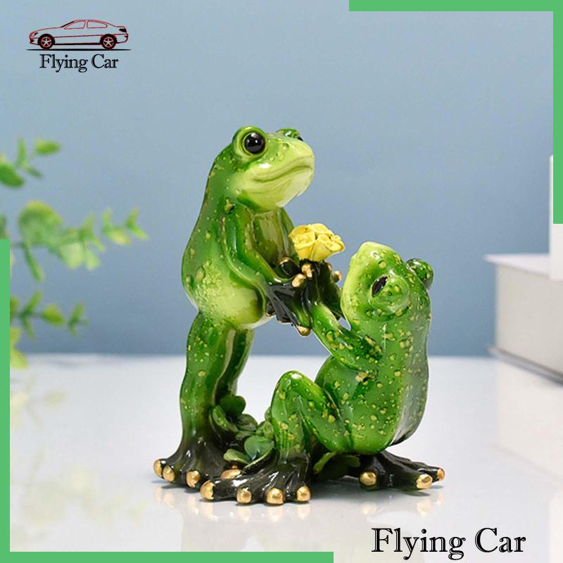Mô Hình Tượng Ếch Bằng Nhựa Resin Trang Trí Tiệc Sinh Nhật 2