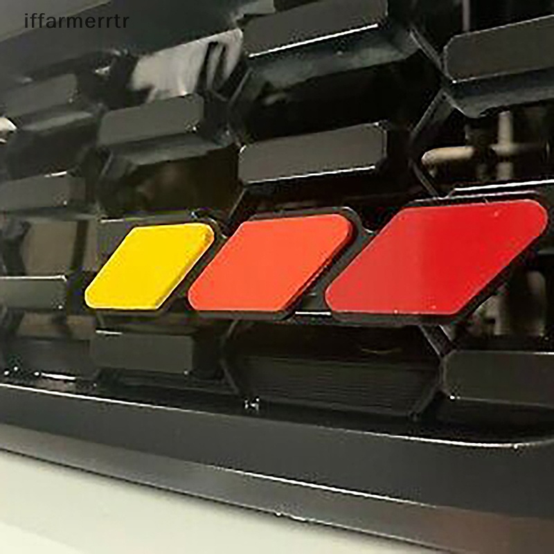 Huy Hiệu Trang Trí Lưới Tản Nhiệt Xe Hơi iffar Tri color 3