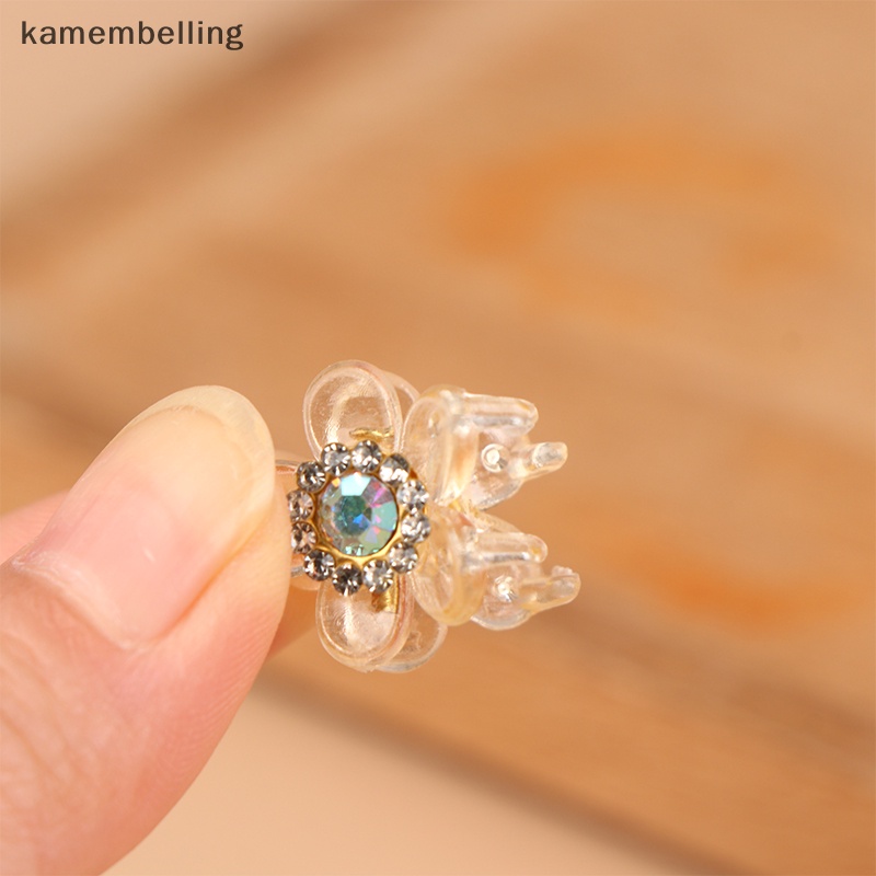 Set 10 Kẹp Tóc Hình Bông Hoa Mini Dễ Thương