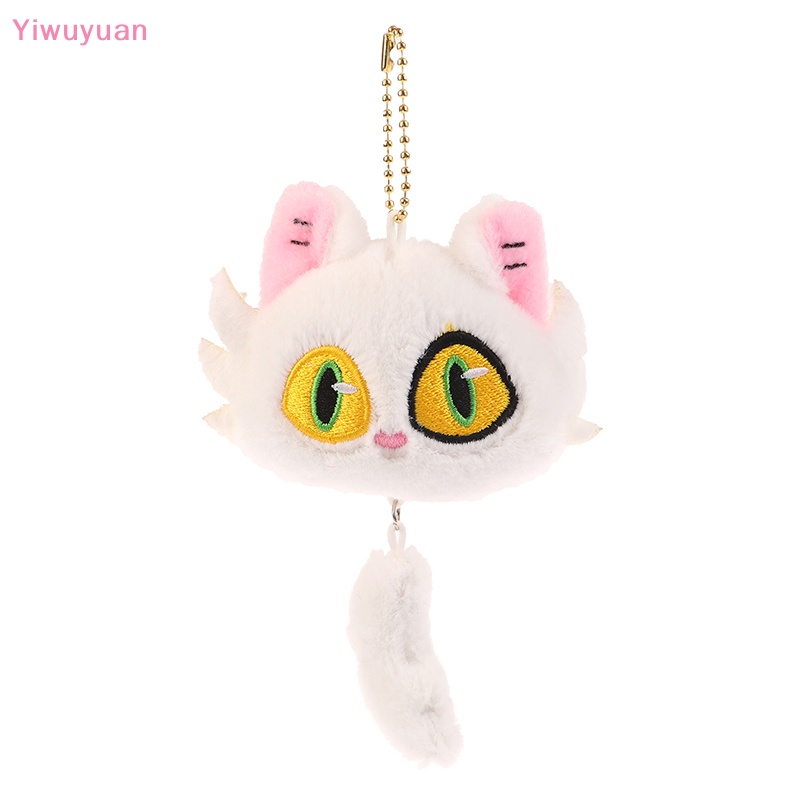 < Yiwuyuan > Móc Khóa Hình Mèo Nhồi Bông Dễ Thương Trang Trí Ba Lô / Túi Xách / Móc Khóa Xe Hơi Mẫu Mới