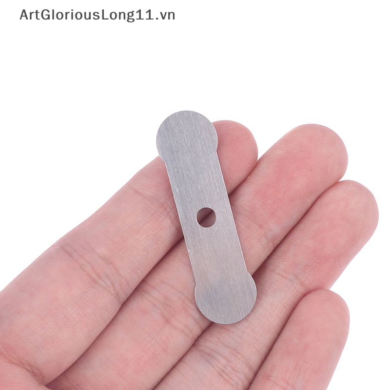 Set 10 Tấm Van Khí Hoặc Tấm Nhôm Màu Bạc