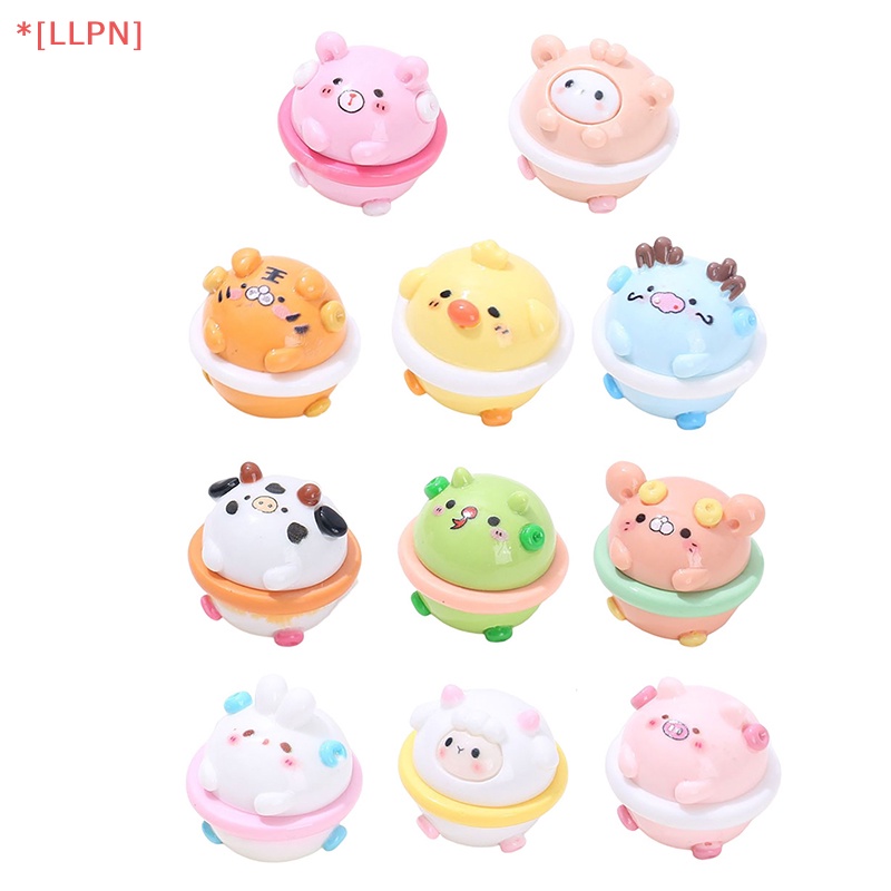 1 Đồ trang trí Bánh Donut Cung Hoàng Đạo Hoạt Hình Mini Trang Trí Tiểu Cảnh / Xe Hơi