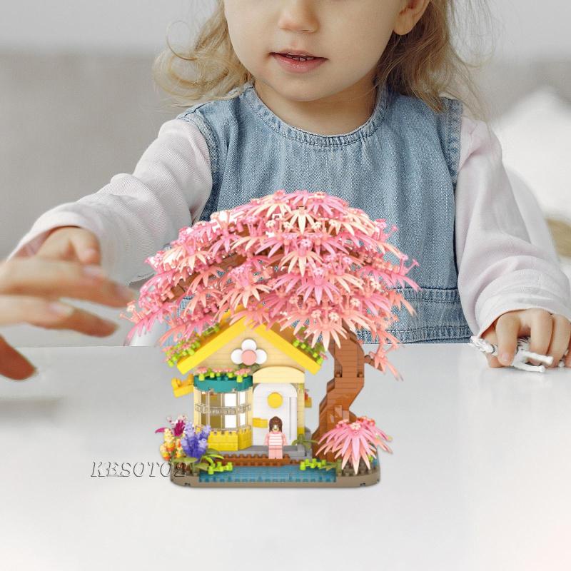 Bộ Đồ Chơi Xếp Hình Ngôi Nhà Trên Cây 1500 Mảnh Dành Cho Thanh Thiếu Niên Kesoto2