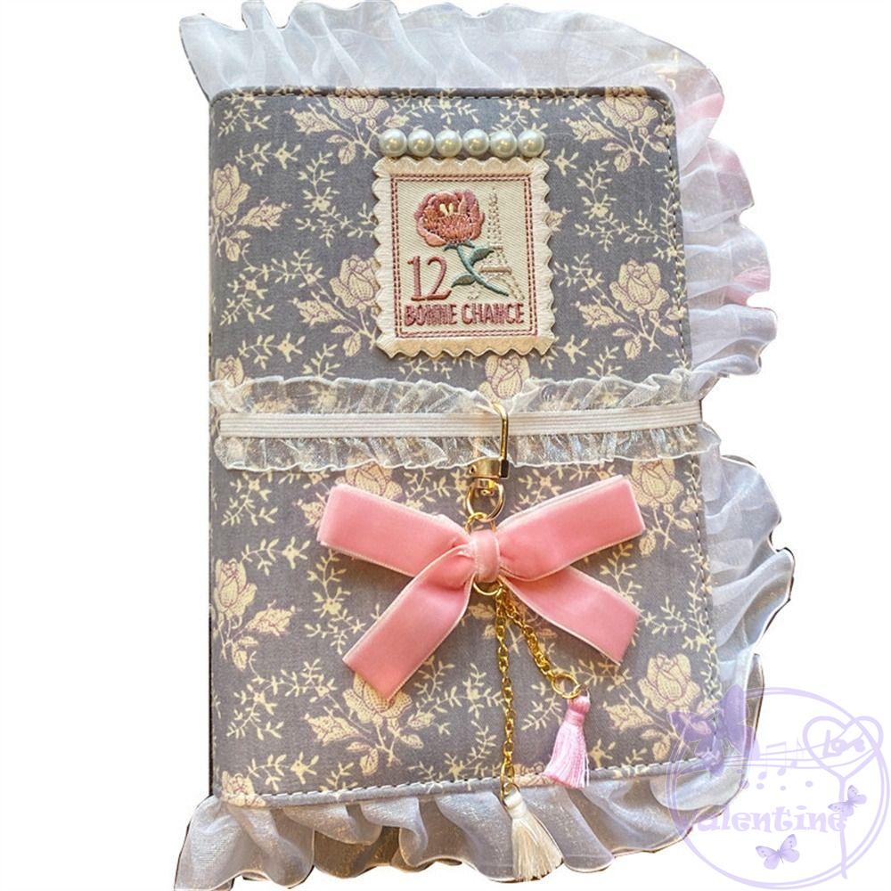 Sổ Tay Kế Hoạch Agenda Planner Bìa Ren Xinh Xắn