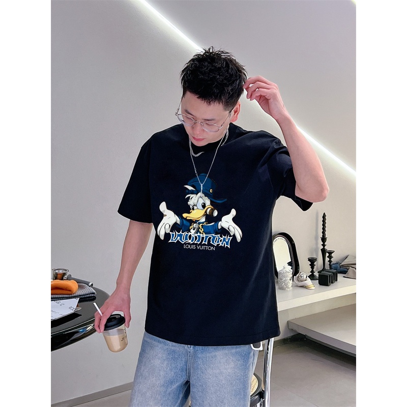 Áo Thun Tay Ngắn Dáng Rộng Thời Trang Mùa Hè Chất Lượng Cao Cho Nam Và Nữ