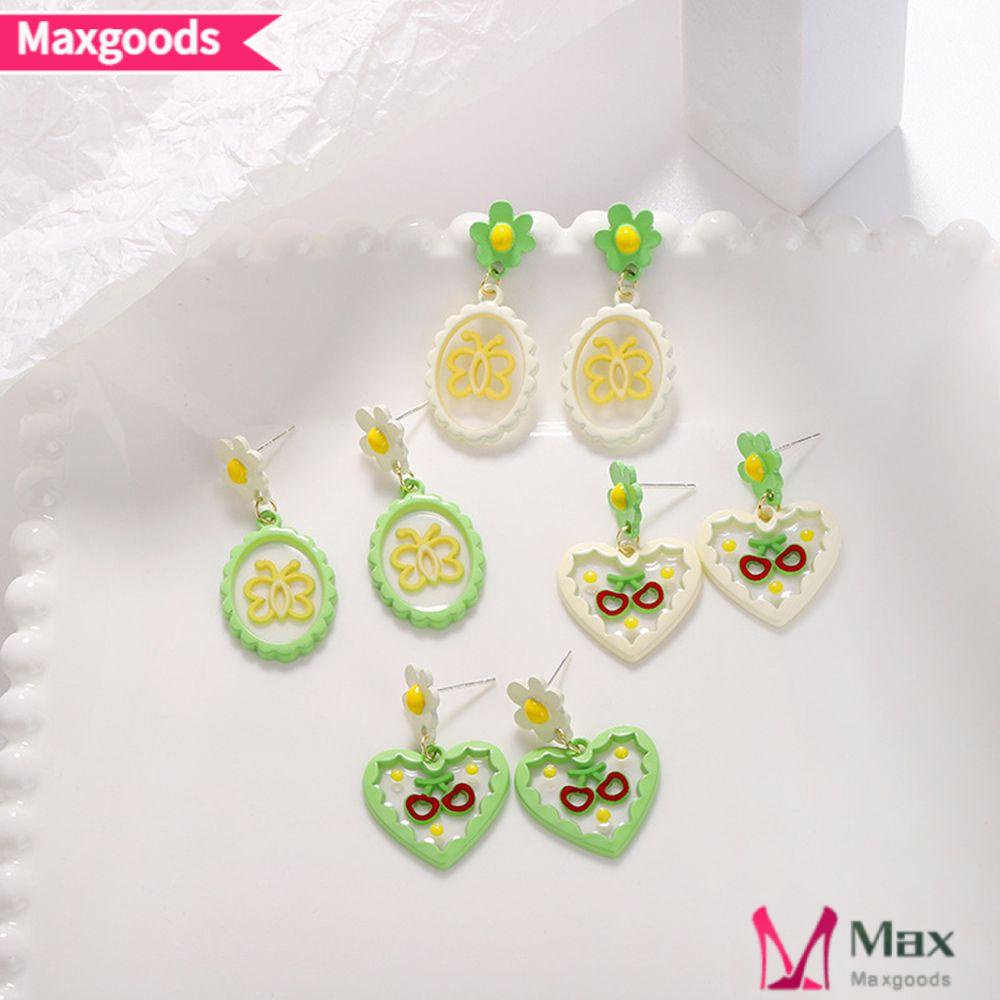 Bông Tai Lủng Lẳng Hình Trái Tim / Bướm