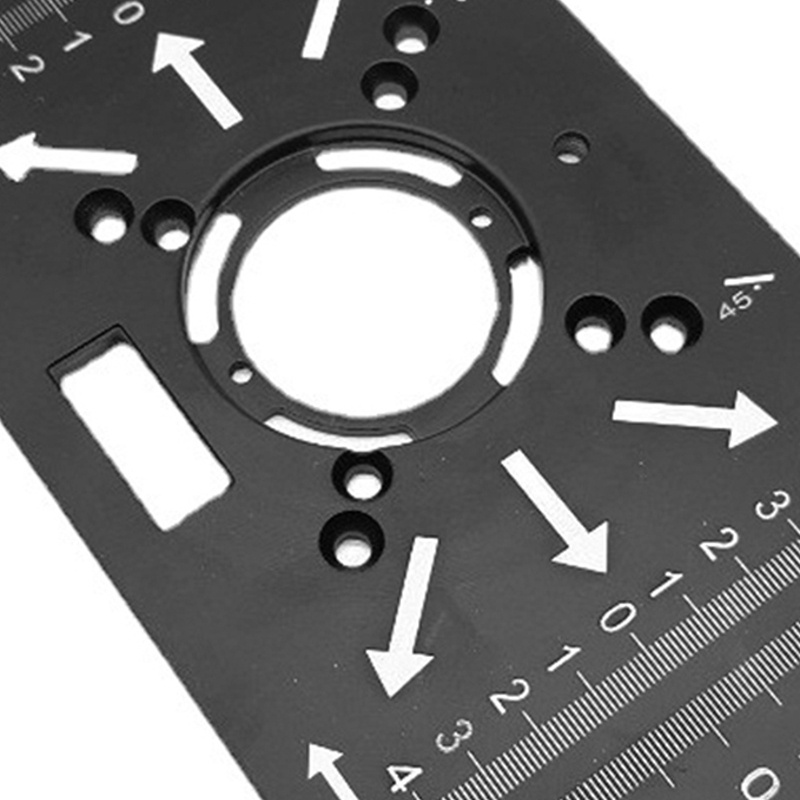 1 Bộ Bảng Điêu Khắc Chế Biến Gỗ Dạng Lật Màu Đen