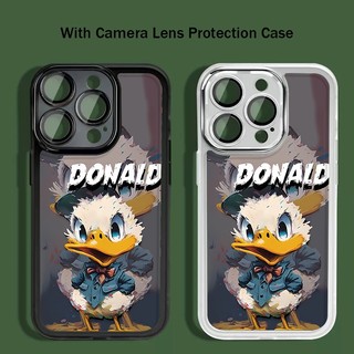 Ốp Điện Thoại Mềm Chống Sốc In Hình Vịt donald Cho iPhone 11 12 13 14 PRO Max Xs Max Xr X 14PRO 12PRO 13PRO