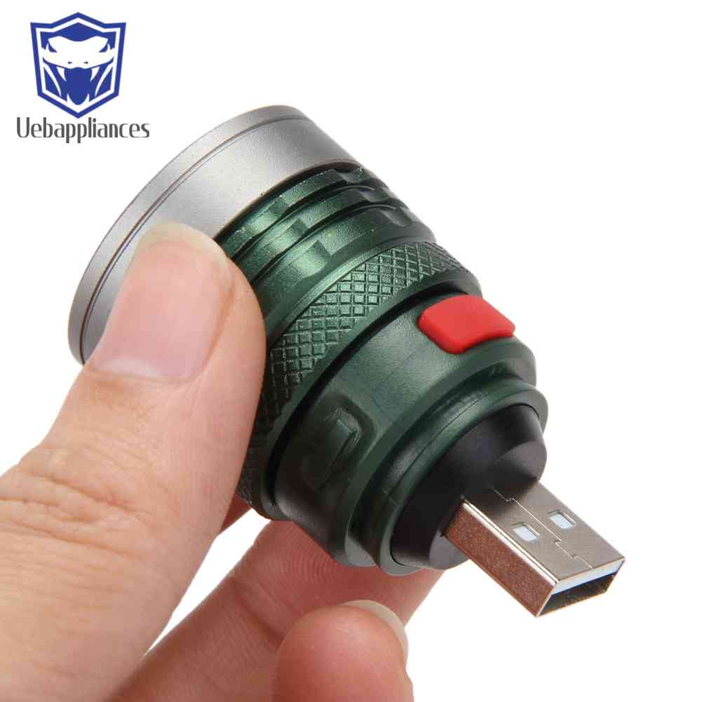 Đèn Pin Sạc Dự Phòng 3W Cổng USB