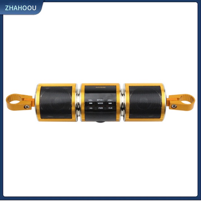 ☃Nhà Cửa☃ Loa Bluetooth Không Dây Âm Thanh Siêu Trầm Chống Nước Tích Hợp Máy Nghe Nhạc Mp3 Cho Xe Máy Điện