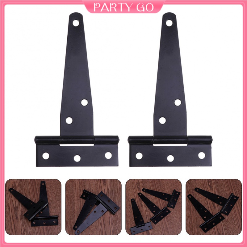 Set 2 Bản Lề Cửa Dạng Chữ T 8inch