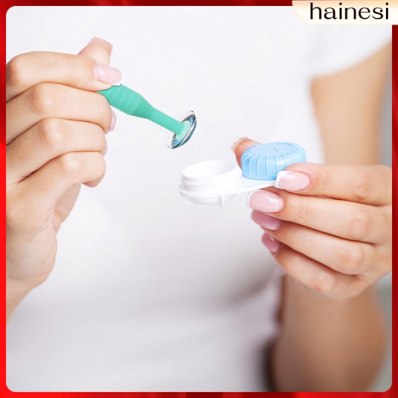 Hard Case Glasses Lens Inserter Cornea Suction Stick 4 Pcs