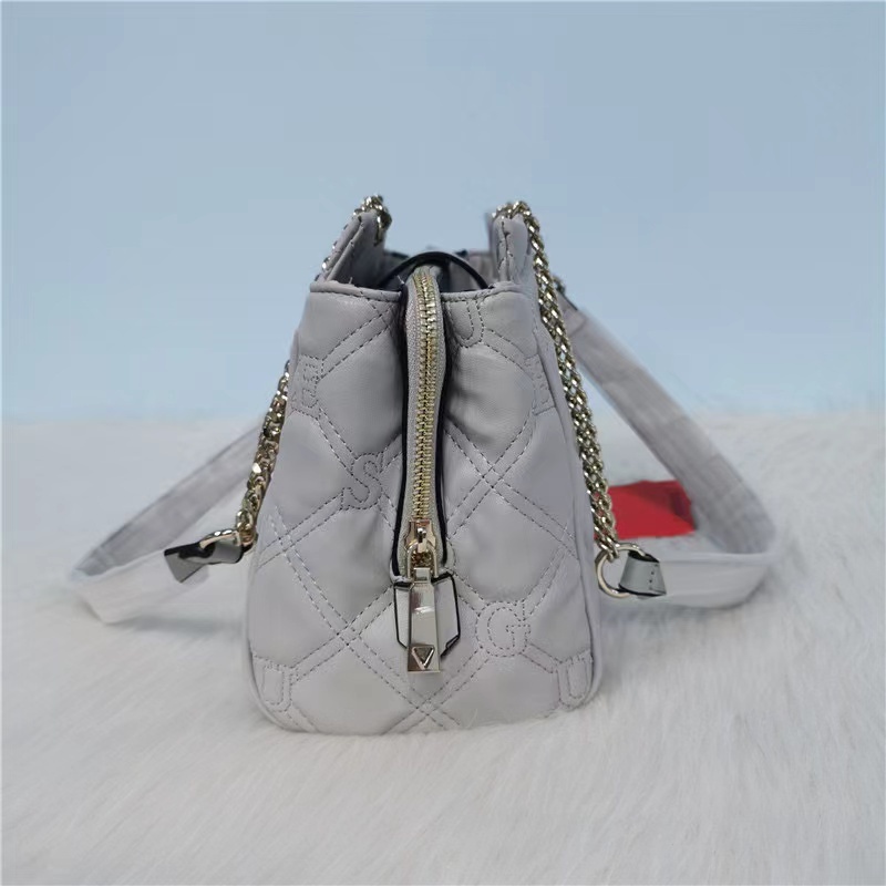 Túi Xách Tay Họa Tiết Kẻ Ô Màu Trơn Thời Trang Mới Cho Nữ