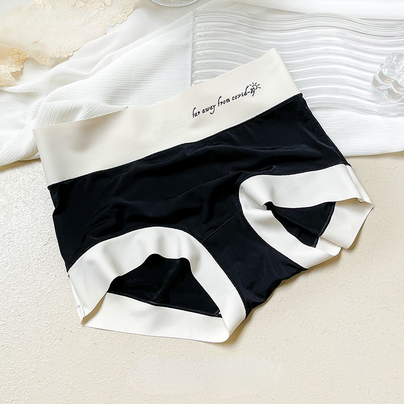 Quần Sịp cotton Lưng Cao Liền Mạch Cho Phụ Nữ