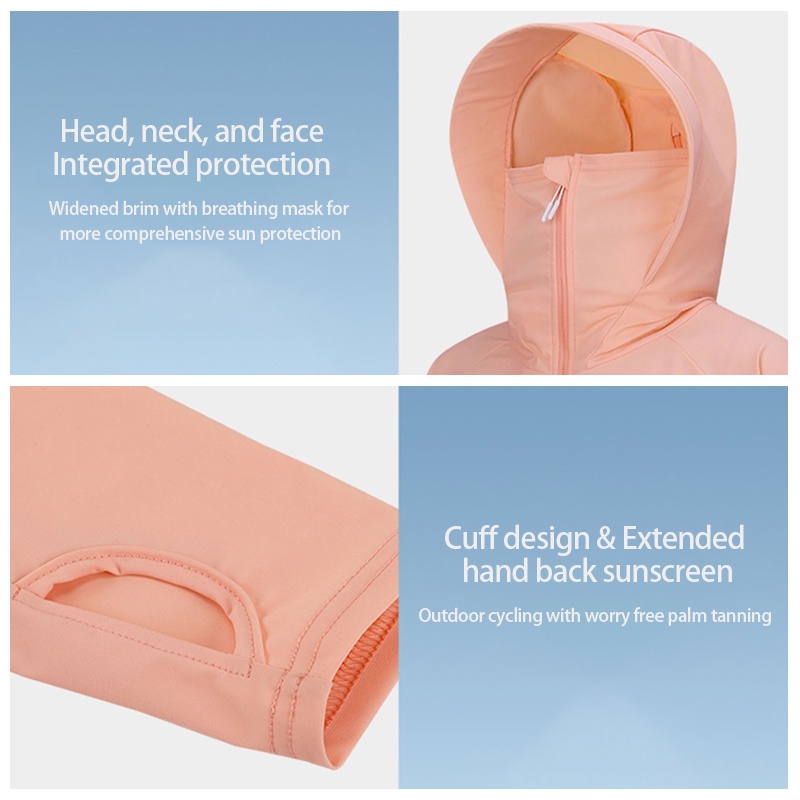 CAMEL SPORTS Áo Khoác Chống Nắng Và Tia UV Bằng Lụa Lạnh Thoáng Khí Hình | BigBuy360 - bigbuy360.vn