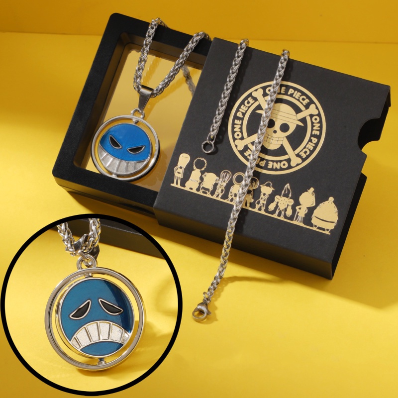 Vòng cổ Mặt Hình Nhân Vật Luffy Trong Phim One Piece