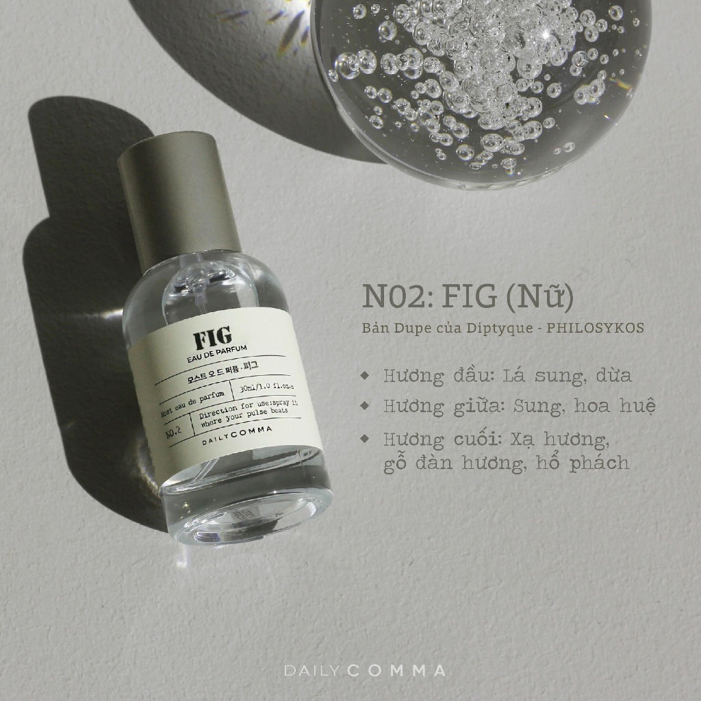 Nước hoa Daily Comma Eau de Parfum 30ml
