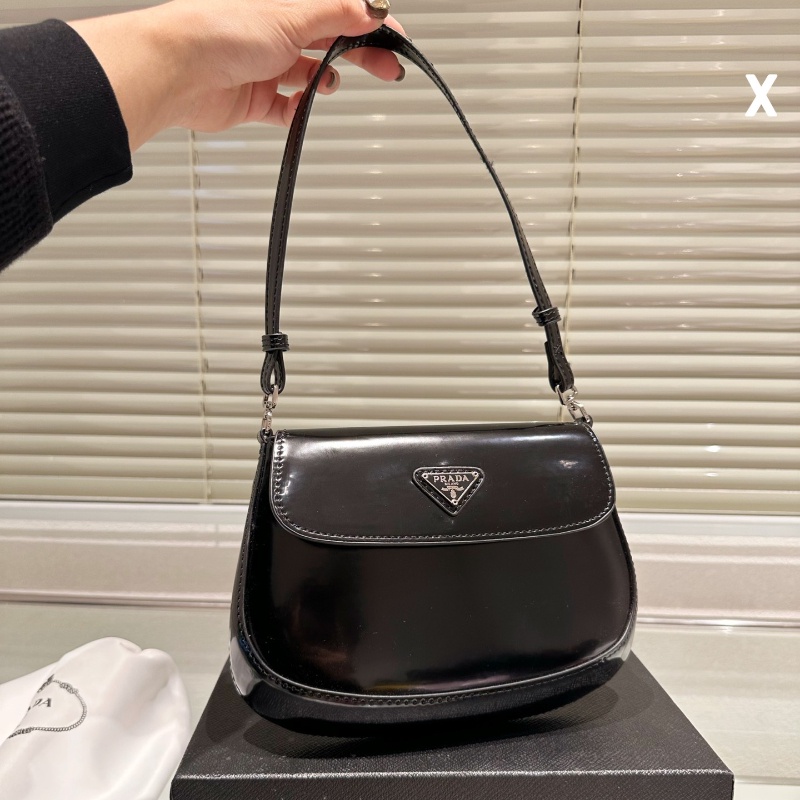 Túi Xách Prada Chất Liệu Da Bóng Thời Trang Cho Nữ