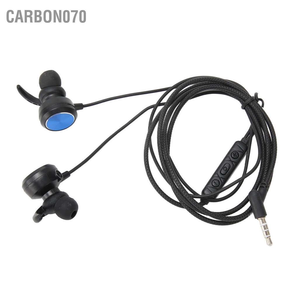Carbon070 Tai Nghe Chơi Game 3.5Mm Có Dây Giảm Tiếng Ồn Mic Điều Chỉnh Thể Tháo Rời Cho Điện Thoại Xbox One PC