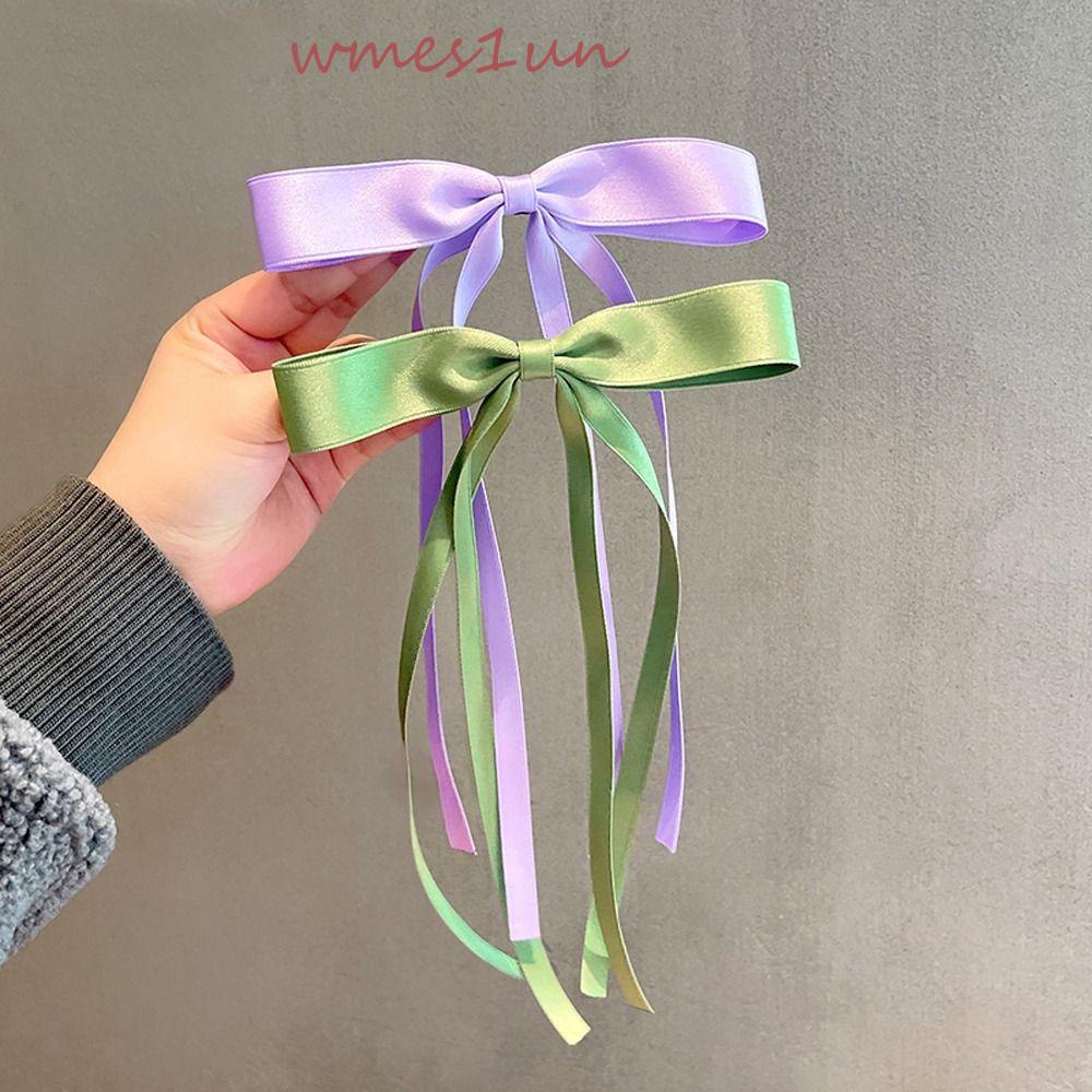 Kẹp Tóc Nơ WMES15H Thời Trang Phong Cách Harajuku Cho Nữ