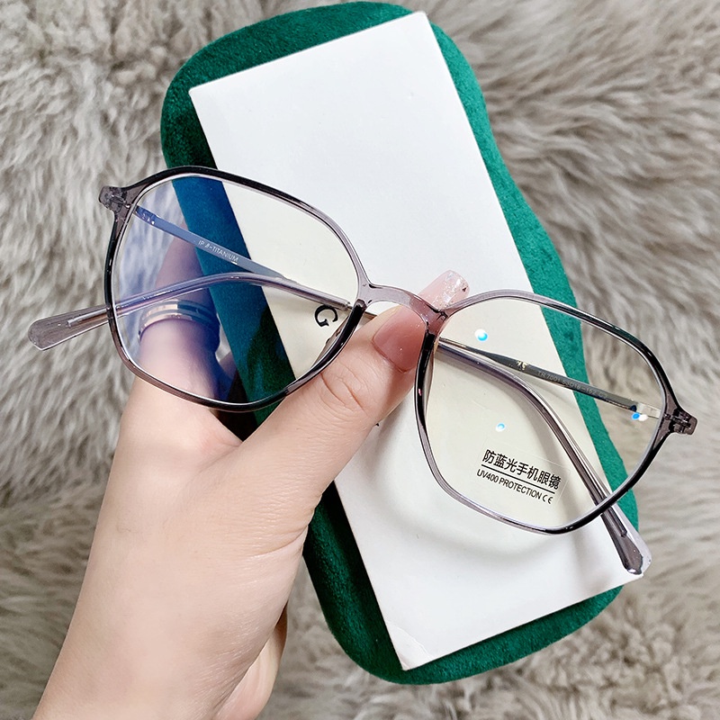 Mắt Kính TR90 Chống Bức Xạ Phong Cách Hàn Quốc Cho Nam Và Nữ