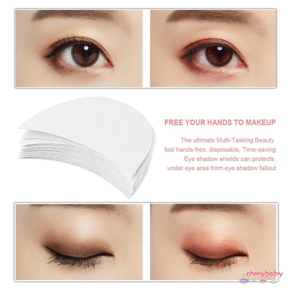 [InStock] 20 Chiếc Chuyên Nghiệp Phấn Mắt Che Chắn Dưới Miếng Dán Dùng Một Lần Cây Nối Mi Lót Bảo Vệ Môi Dụng Cụ Trang Điểm [Z/5]