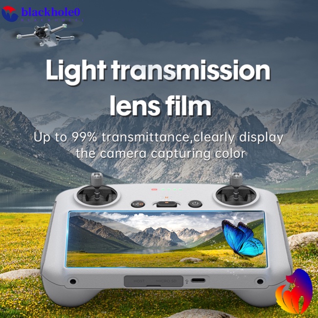 Bộ 2 Kính Cường Lực Chống Cháy Nổ Bảo Vệ Màn Hình Cho Dji Mini 3 Pro Rc
