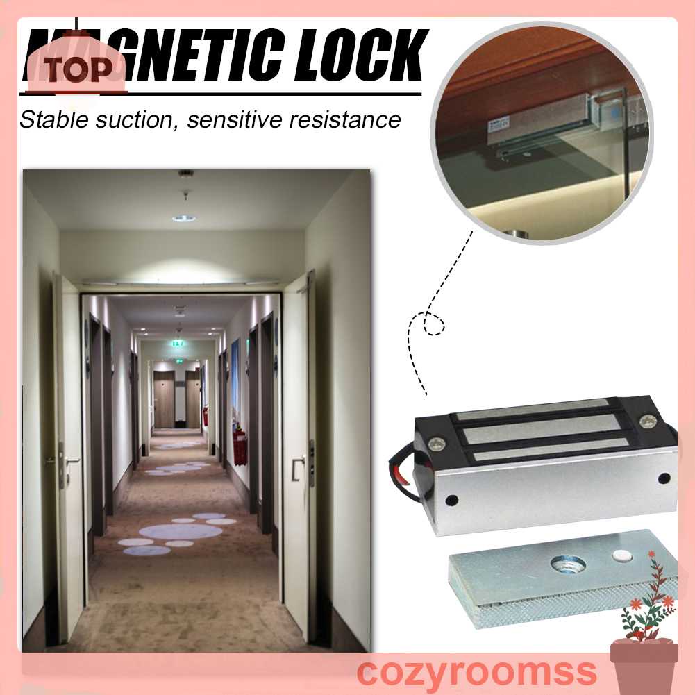 Khóa Điện Từ DC12V 60kg / 132lbs