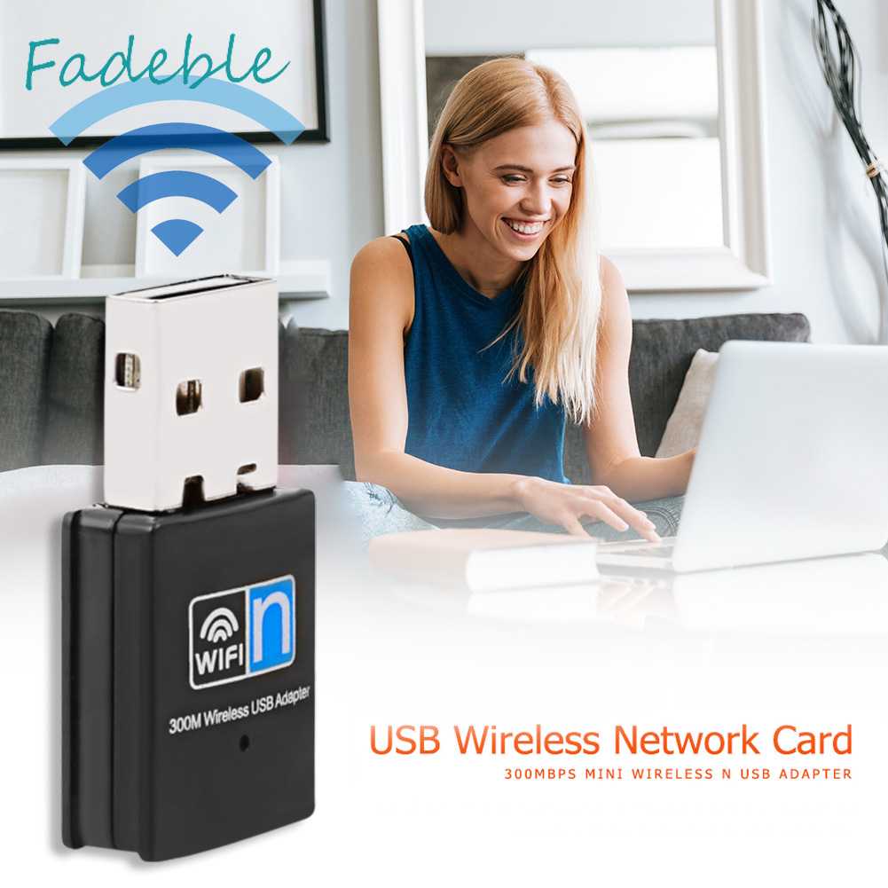 Usb 2.0 Thu Phát WiFi 10x 300Mbps Thẻ
