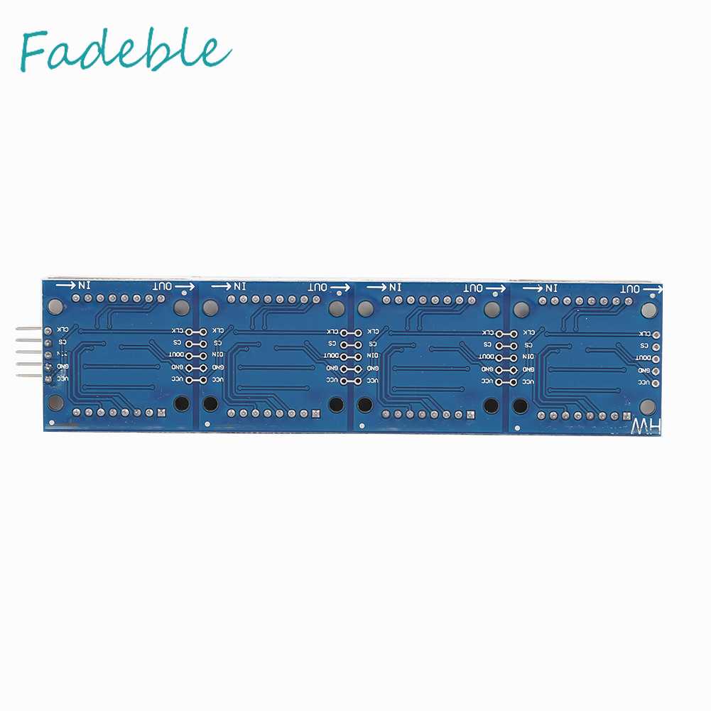 Bảng Mạch Điều Khiển Ma Trận 4 Trong 1 MAX7219