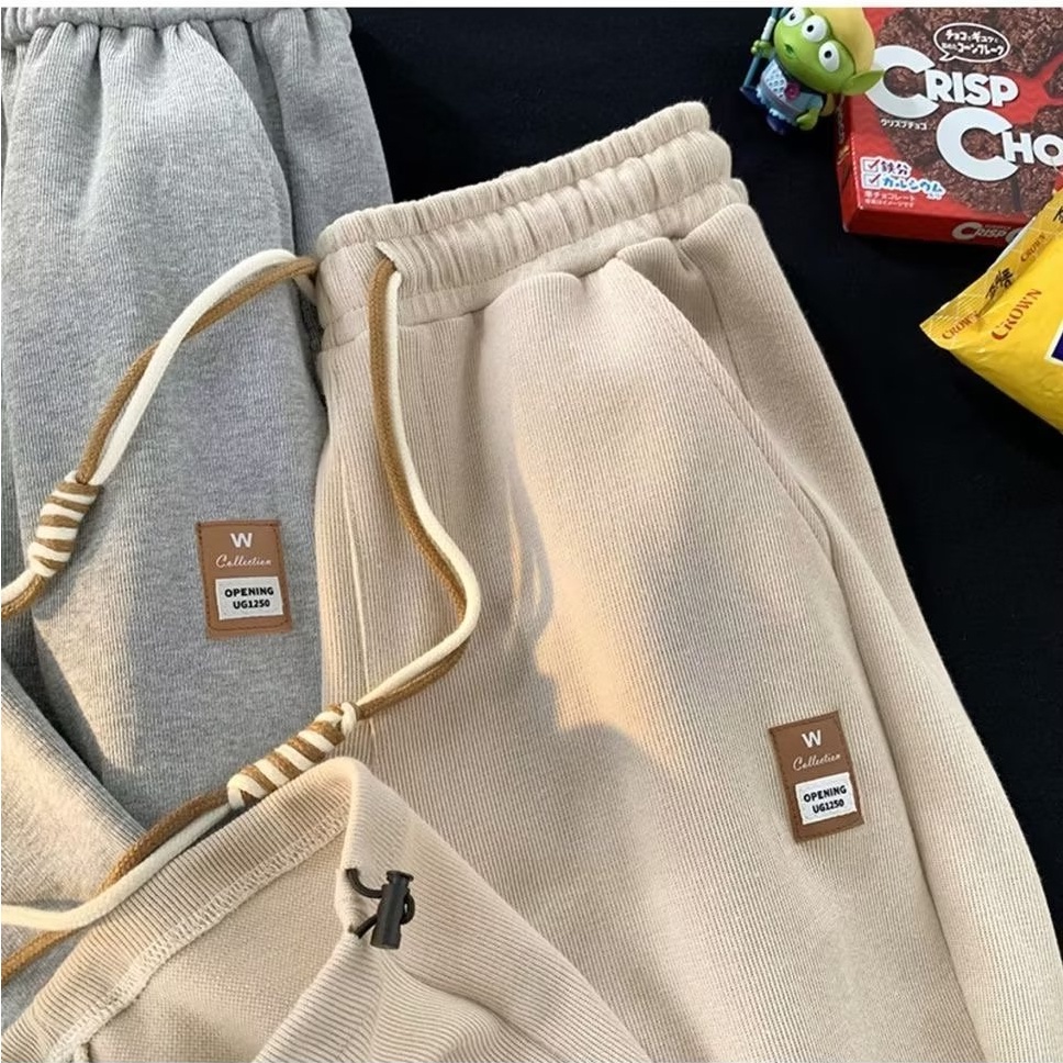 Quần Dài Thể Thao Ống Đứng Phong Cách Đường Phố Mỹ Thời Trang Mùa Hè Cho Nam