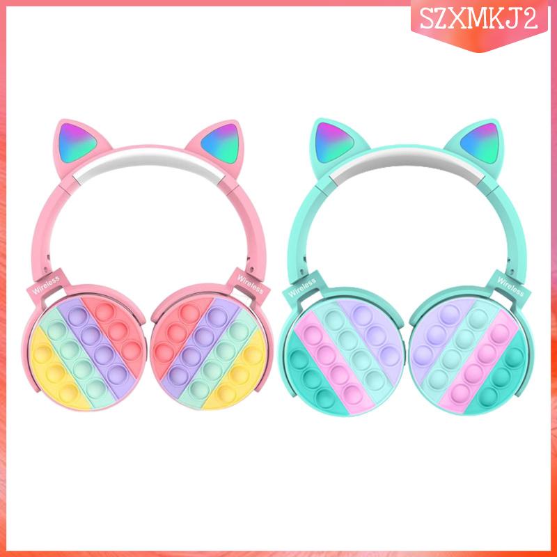 Tai Nghe Chụp Tai Thiết Kế Thoải Mái Dễ Thương Cho PC Zxmkj2