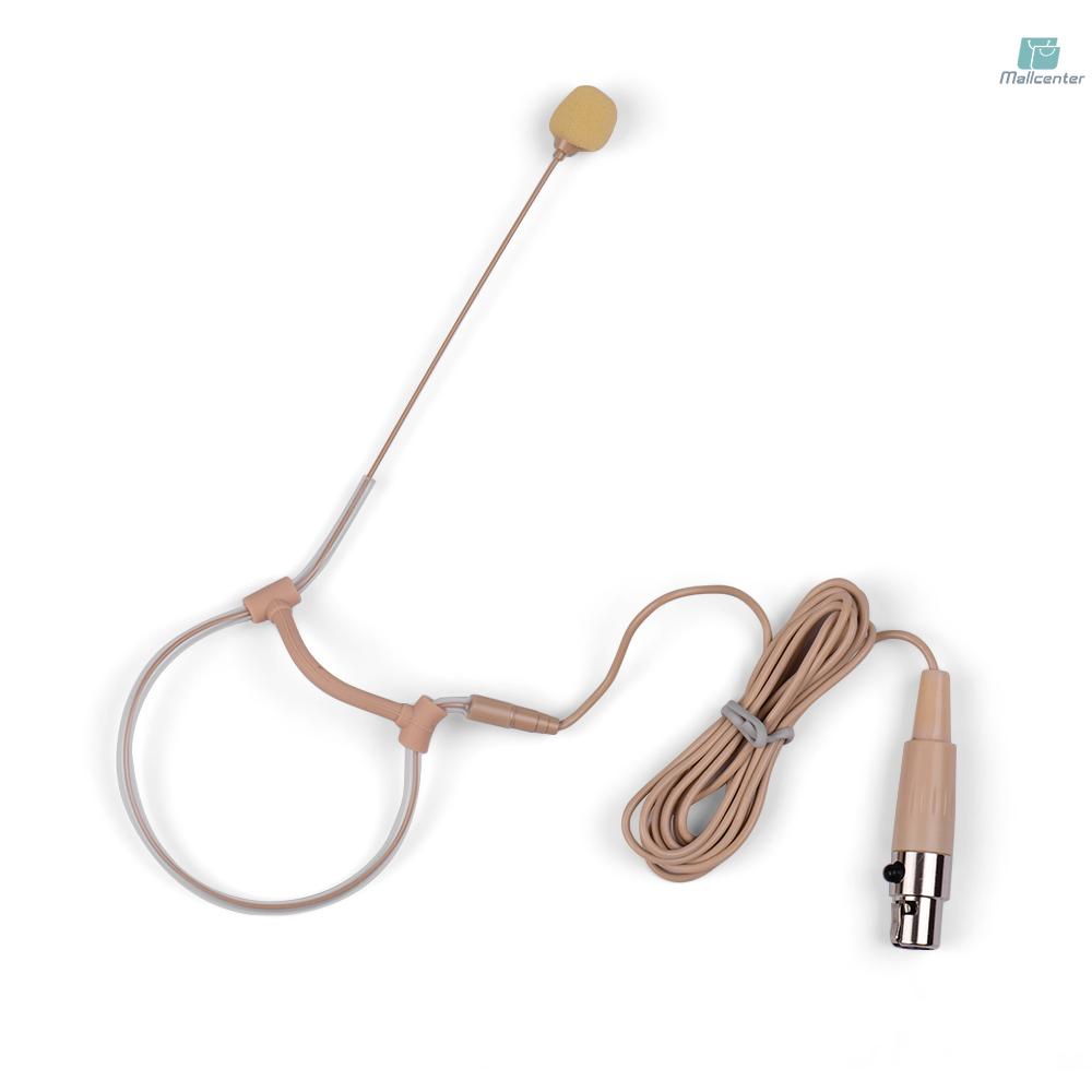 Micro Dạng Móc Tai Nhỏ Gọn Nhẹ 3 Chấu XLR Cho Bộ Thu Phát Không Dây Came-6.5