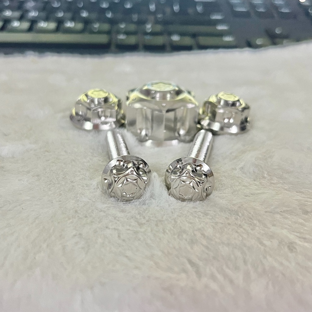 Ốc chảng ba dàn đầu Raider, Satria, Sonic Inox 304