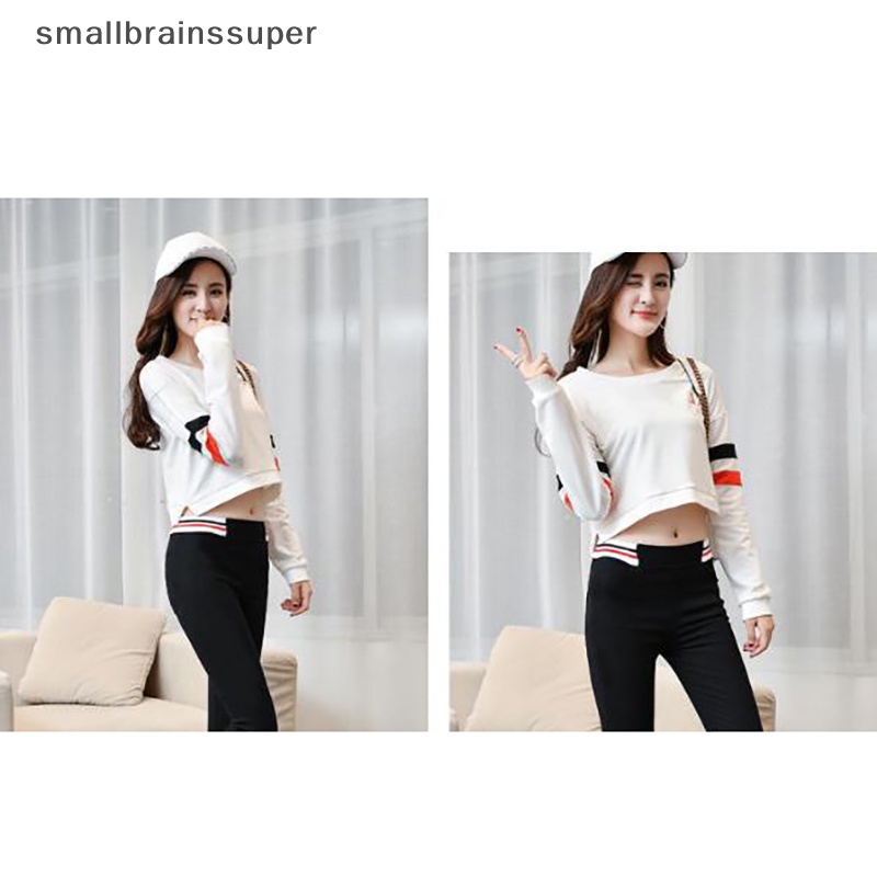 Smallbrainssuper Quần Dài Tới Mắt Cá Chân Dáng Bút Chì Co Giãn Màu Đen Đơn Giản Cho Nữ Tập Yoga De Mujer SBS