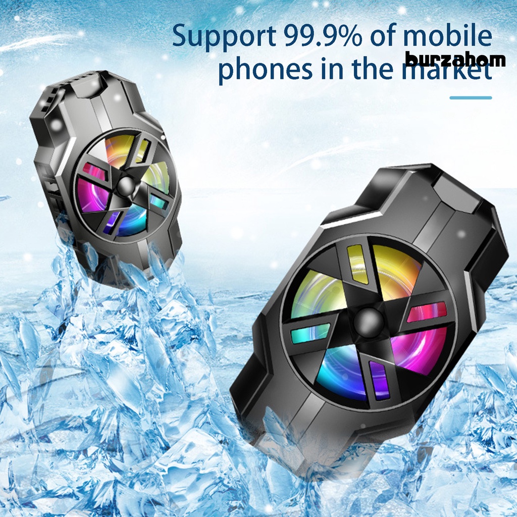 Quạt Tản Nhiệt Nhiều Màu Sắc Chống Trượt Cho Điện Thoại Di Động S3