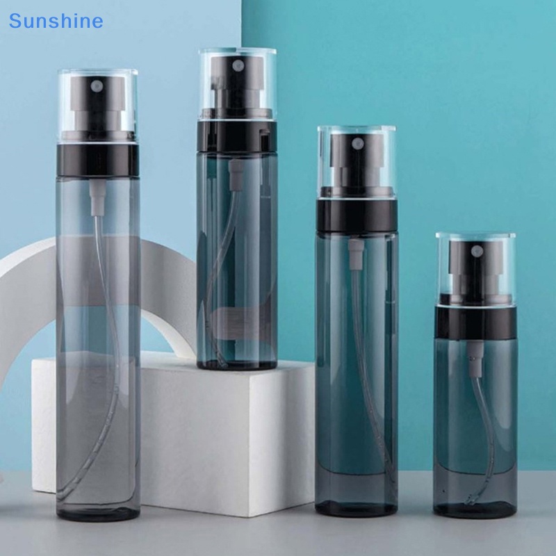 Chai Nhựa Rỗng 30 / 60 / 80 / 100 / 120ml Màu Đen Có Thể Đổ Đầy