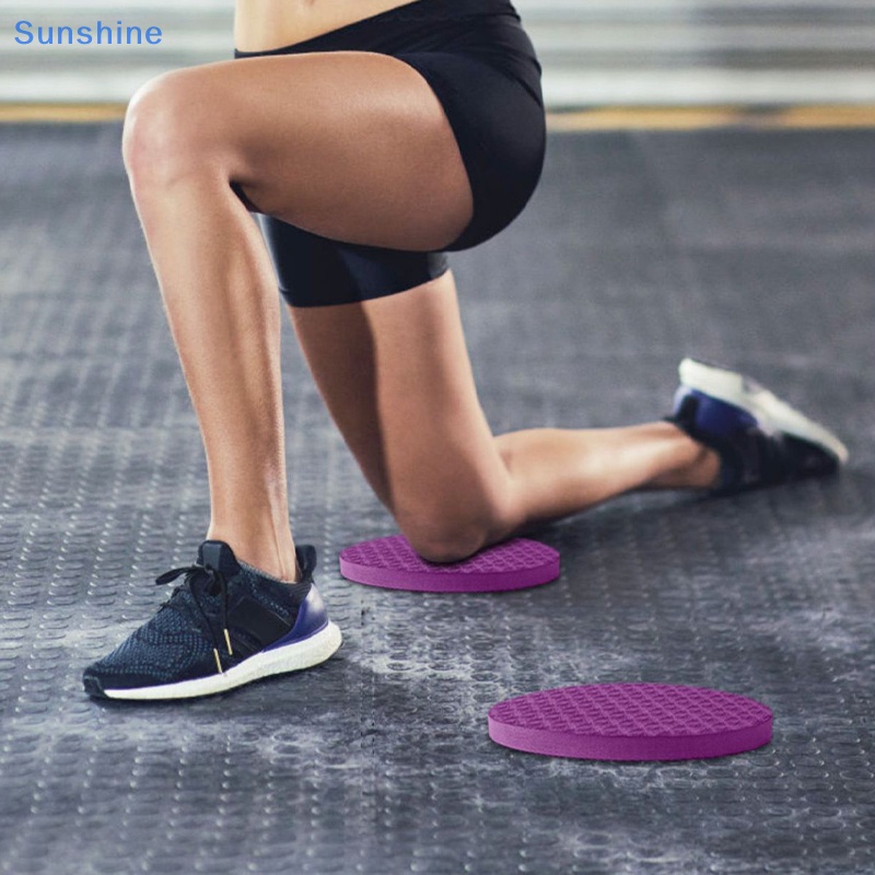 Set 2 Đệm Dày Phẳng Hỗ Trợ Tập yoga Chống Trượt