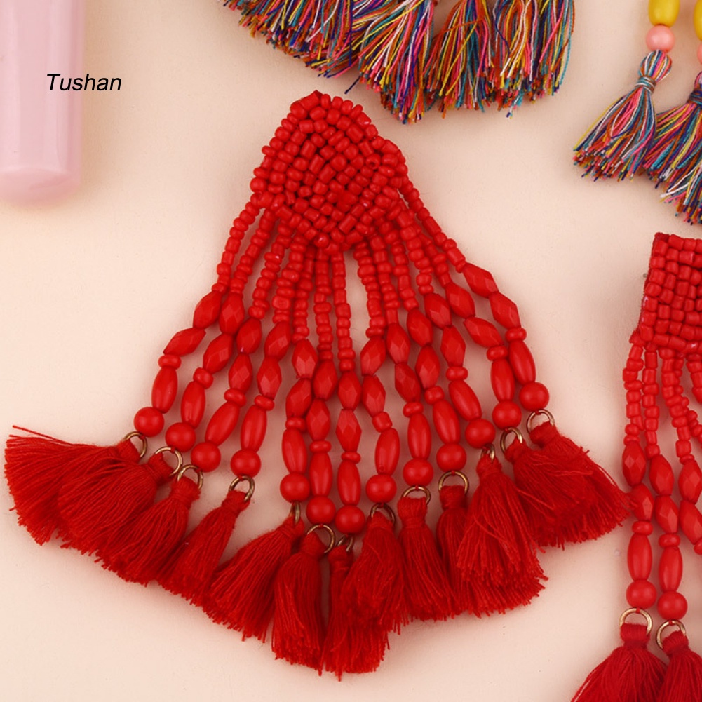 Khuyên Tai Nữ Dạng Núm Tua Thời Trang Hàn