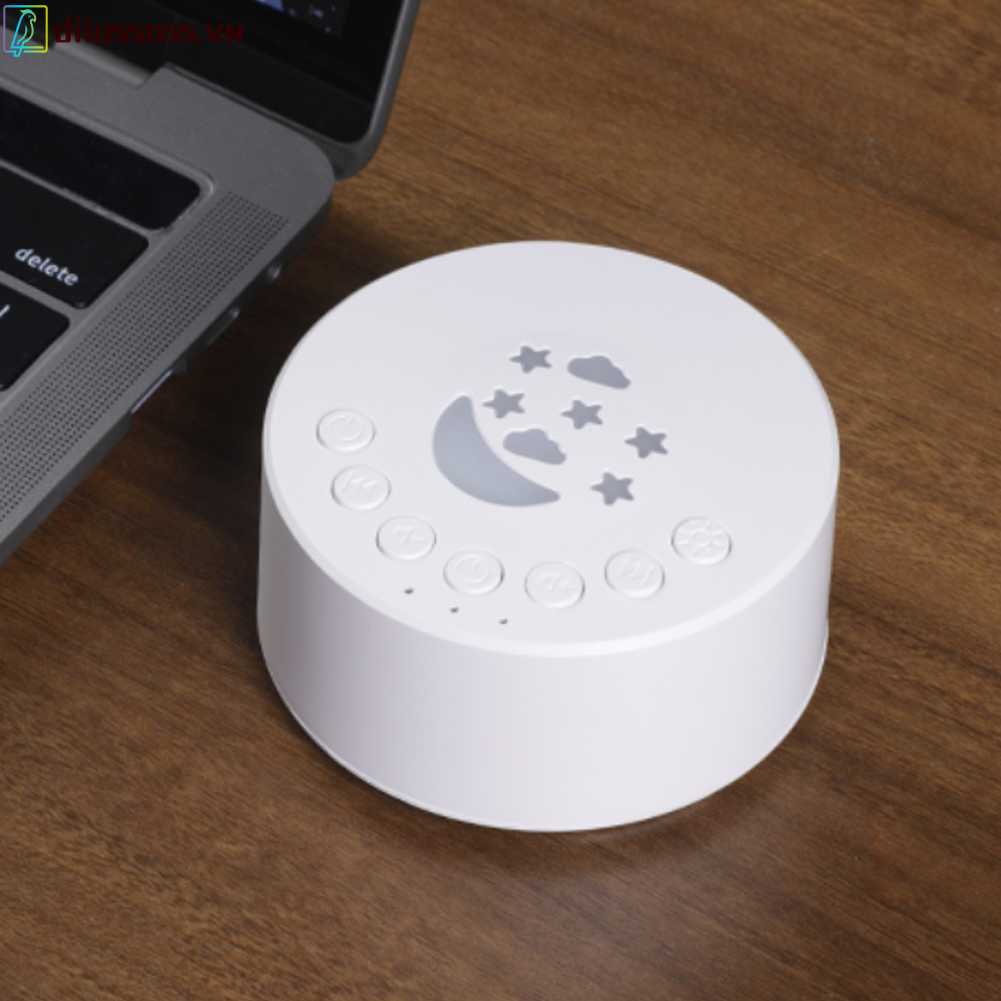 Máy Tạo Tiếng Ồn Trắng 300mAh 18 Tiếng Ồn Tiện Dụng Khi Đi Du Lịch