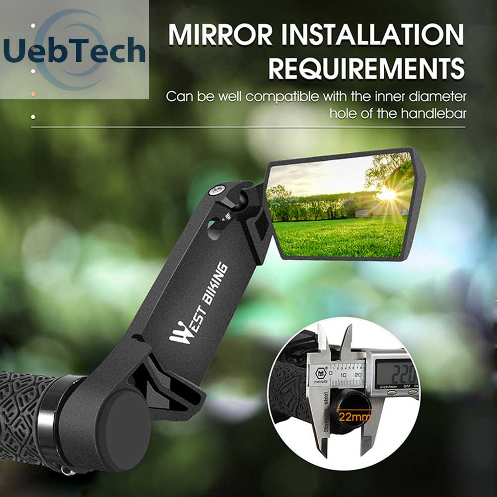 Gương Chiếu Hậu Xoay Được Dành Cho Xe Đạp Leo Núi