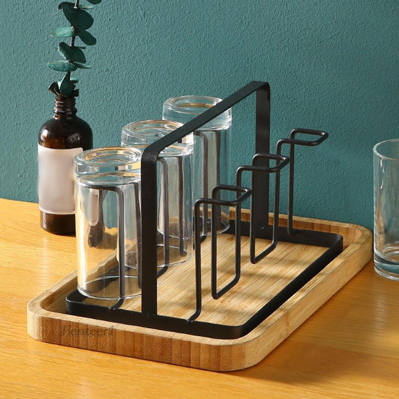 [Fenteer1] Giá Đỡ Cống Cốc Trà Thủy Tinh