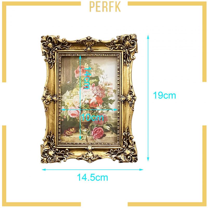 Khung Ảnh Chạm Khắc Trang Trí Nhà Cửa Phong Cách Cổ Điển